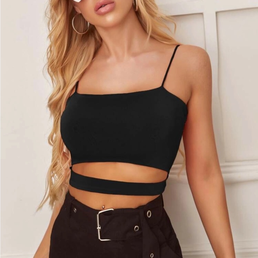 Cut out cami top